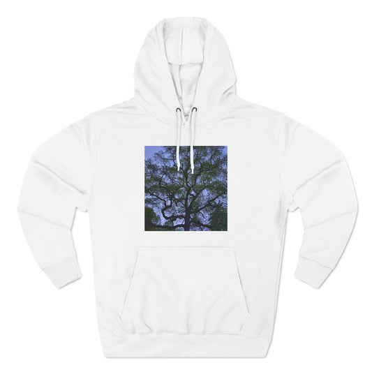 Three-Panel Fleece Hoodie