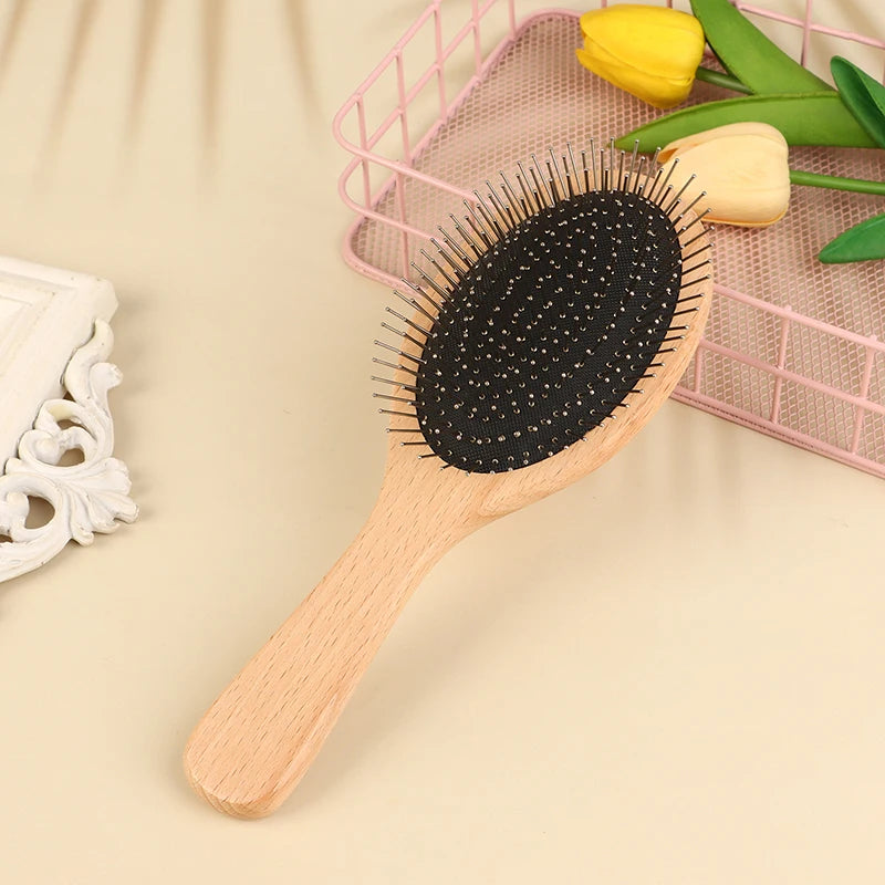 1pc Bamboo Hair Brush