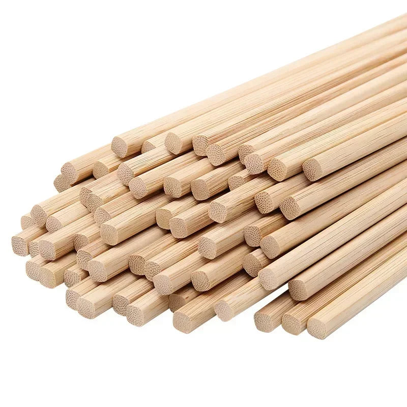 Bamboo Chopsticks Hot Pot Chopsticks No Paint and No Wax Household Tableware Chopsticks  for Lo Mein Public